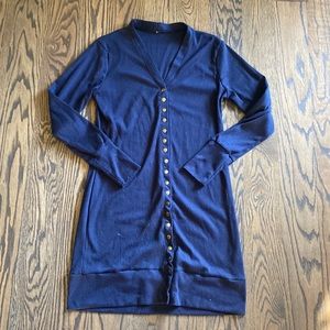Y2K Blue Navy Dress